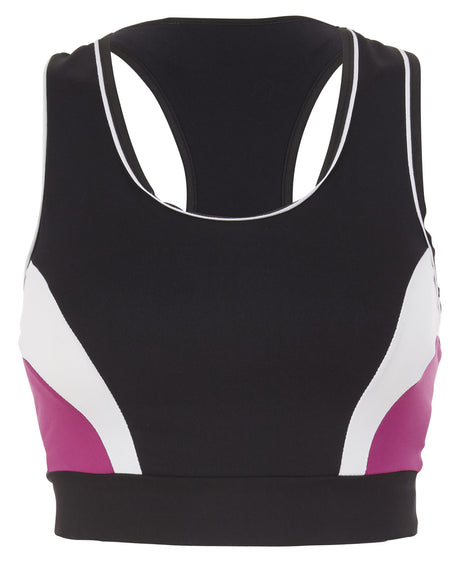 Active Soft-Bra "Ruby" - black/fuchsia/white
