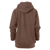 Yoga-Hoodie Rudra - hazel marl