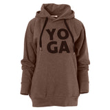 Yoga-Hoodie Rudra - hazel marl