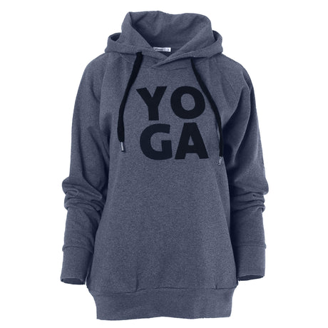 Yoga-Hoodie Rudra - blue marl