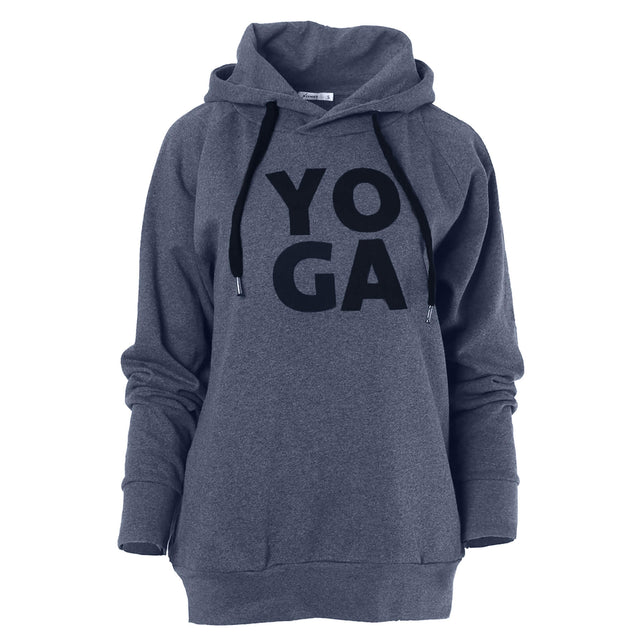 Yoga-Hoodie Rudra - blue marl