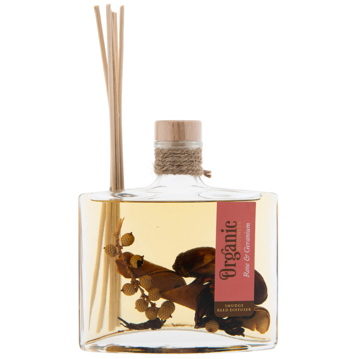 Raumduft Organic - Rose und Geranie, 150 ml