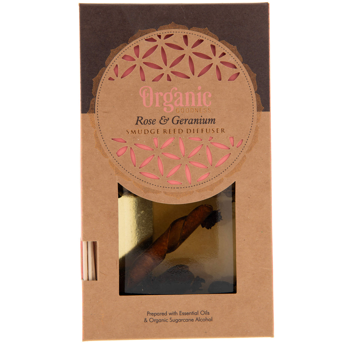 Raumduft Organic - Rose und Geranie, 150 ml
