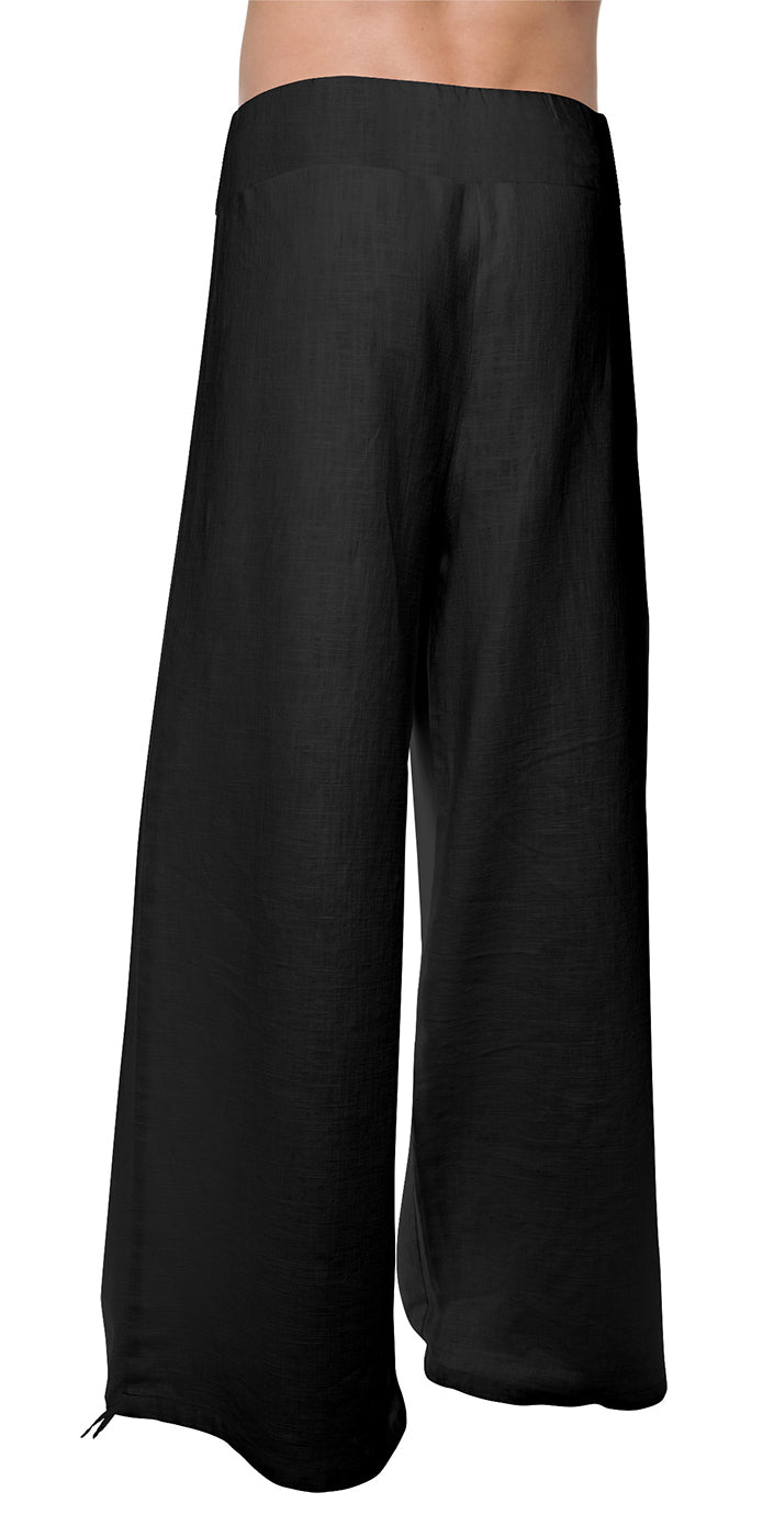 Leinenhose Deluxe - schwarz