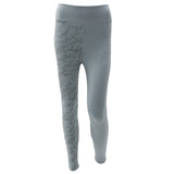 Serenity Floral Organic Leggings - blue