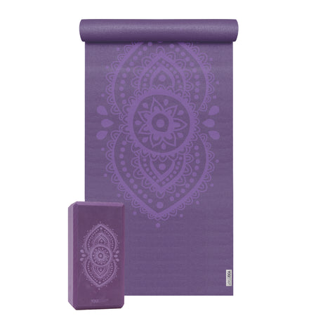 Yoga-Set Starter Edition - ajna chakra (Yogamatte + 1 Yogablock)