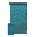 Yoga-Set Starter Edition - spiral mandala (Yogamatte + 1 Yogablock)