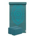 Yoga-Set Starter Edition - ajna chakra (Yogamatte + 2 Yogablöcke)
