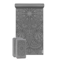 Yoga-Set Starter Edition - lotus mandala (Yogamatte + 2 Yogablöcke)