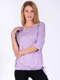 Yoga-Shirt Sara - lavendel