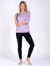 Yoga-Shirt Sara - lavendel