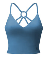 Short Spaghetti Top - horizon blue