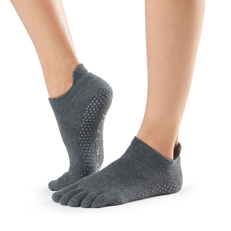 Zehensocken "ANKLE" low rise geschlossen, charcoal grey