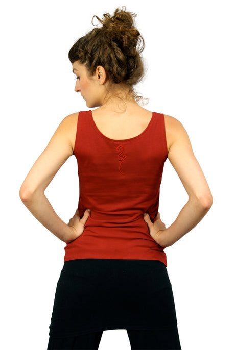 Yoga-Top "Sohang" - bordeaux
