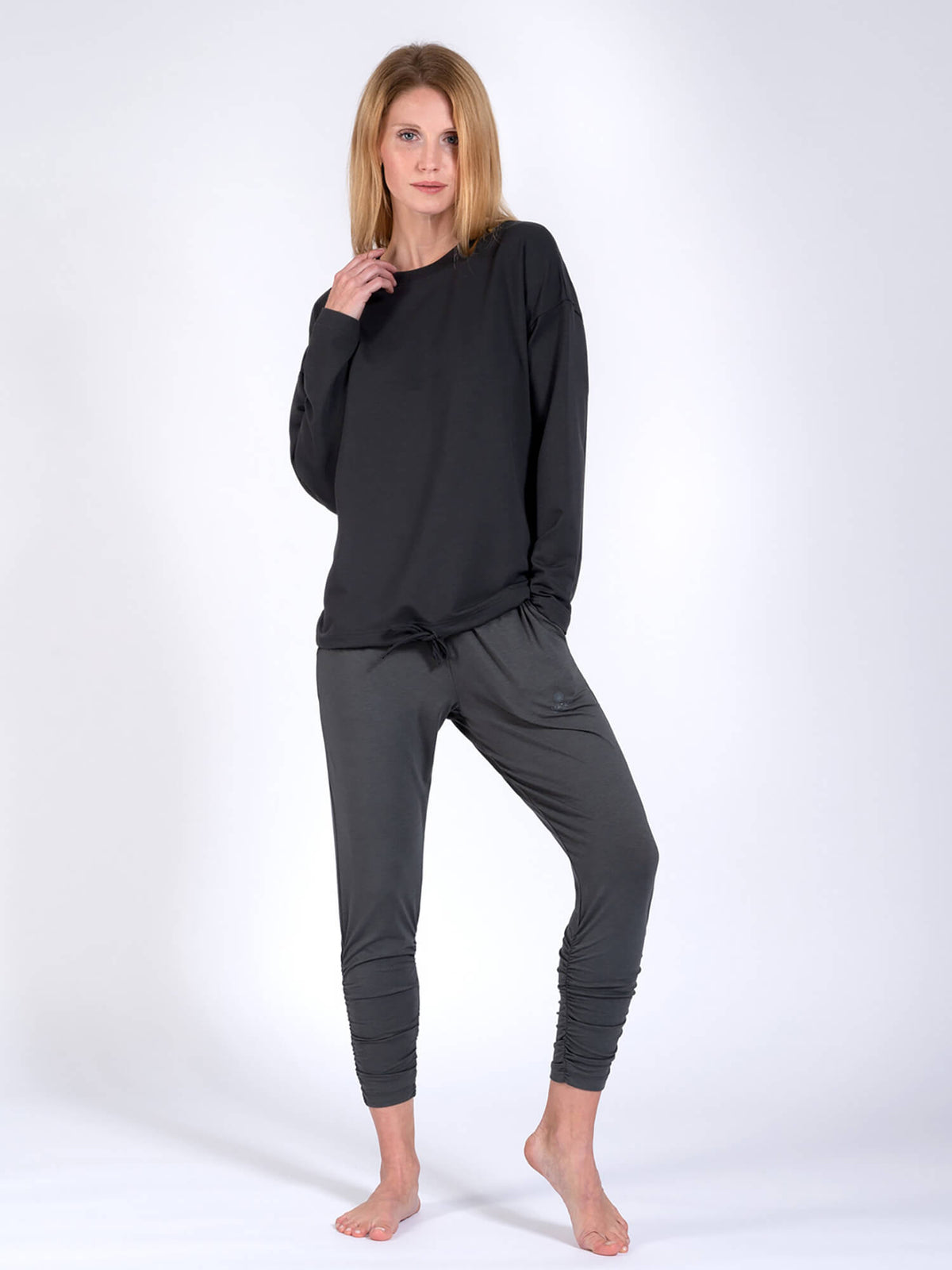 Yoga-Sweater Gigi - schwarz