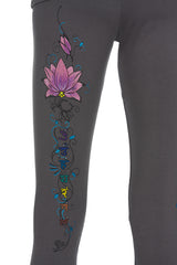 Yoga-Leggings "Synergy Chakra", grey