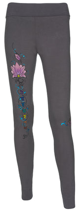 Yoga-Leggings "Synergy Chakra", grey