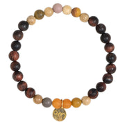 Armband Nandana Tigerauge (Größe: Medium 16,7 cm)