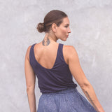 Yoga-Top April - nightblue
