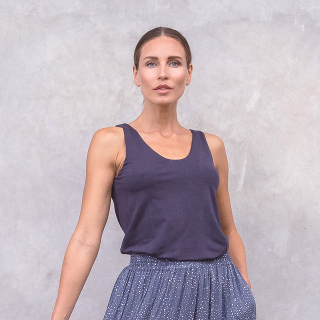 Yoga-Top April - nightblue