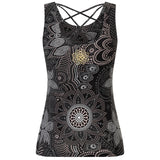 Yoga Top Maui - black nature