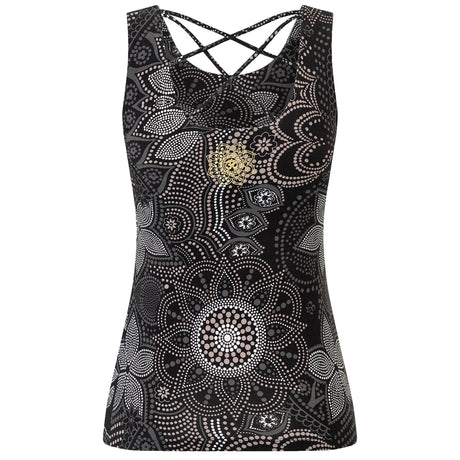 Yoga Top Maui - black nature