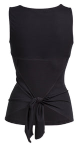 Top "Open Back" - black