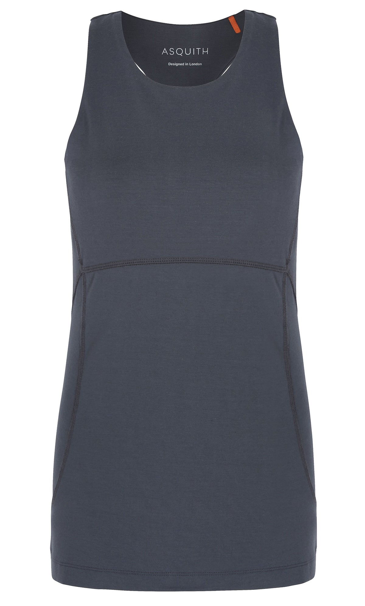 Yoga-Tank-Top "Radiance Racer" - smoke