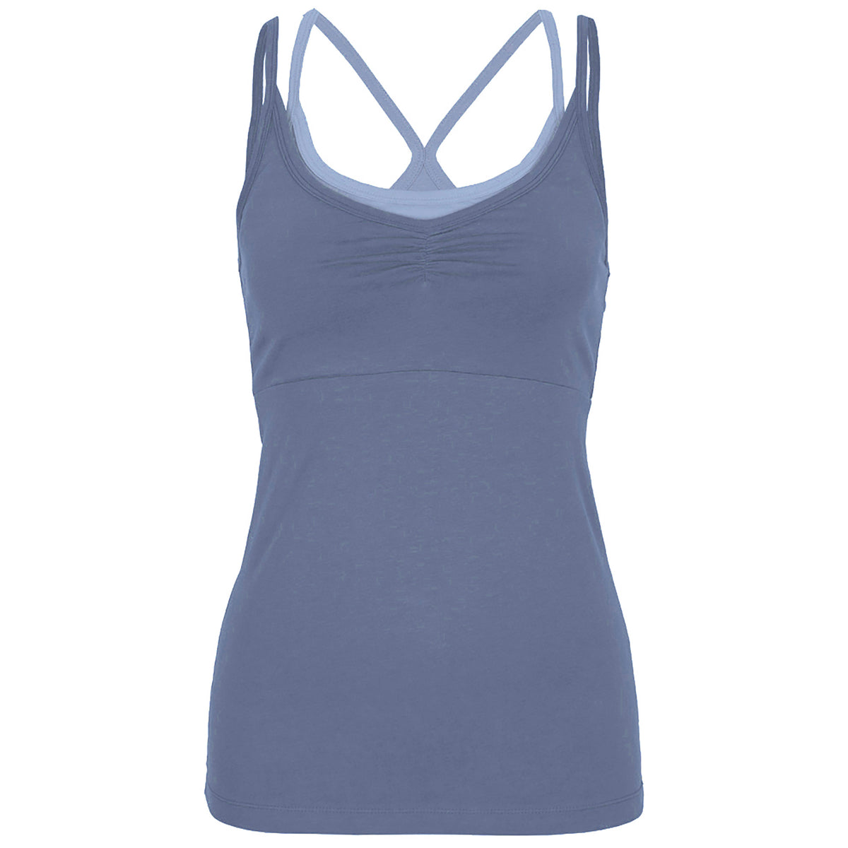 Yoga-Top Sofia - bluegrey