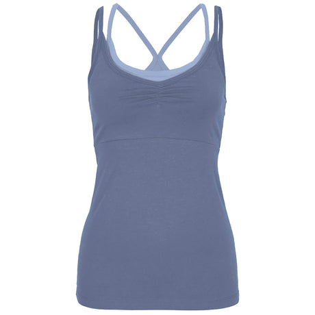 Yoga-Top Sofia - bluegrey
