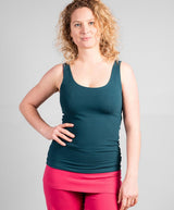 Yoga-Top "Sohang" - tiefgrün