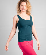 Yoga-Top "Sohang" - tiefgrün