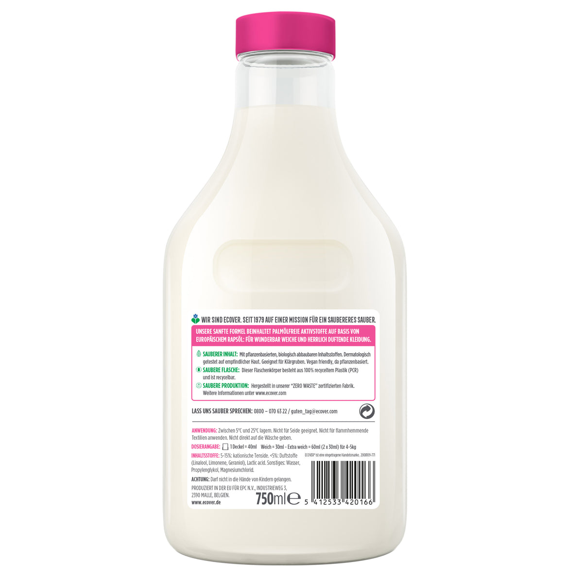 Weichspüler Apfelblüte & Mandel, 750 ml