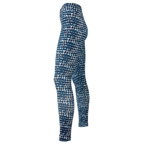 Yoga-Leggings Croco - petrol