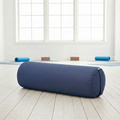 Yoga-Bolster yin - rund - Samtosha - organic cotton