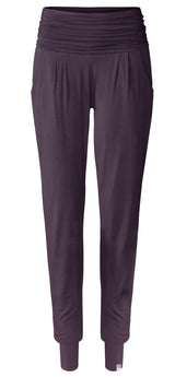 Yoga-Harempants "ala" - elderberry