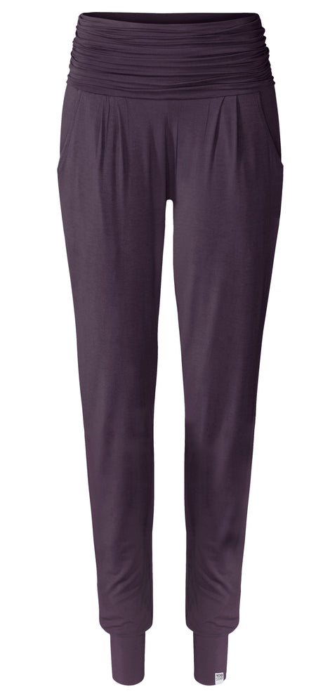 Yoga-Harempants "ala" - elderberry