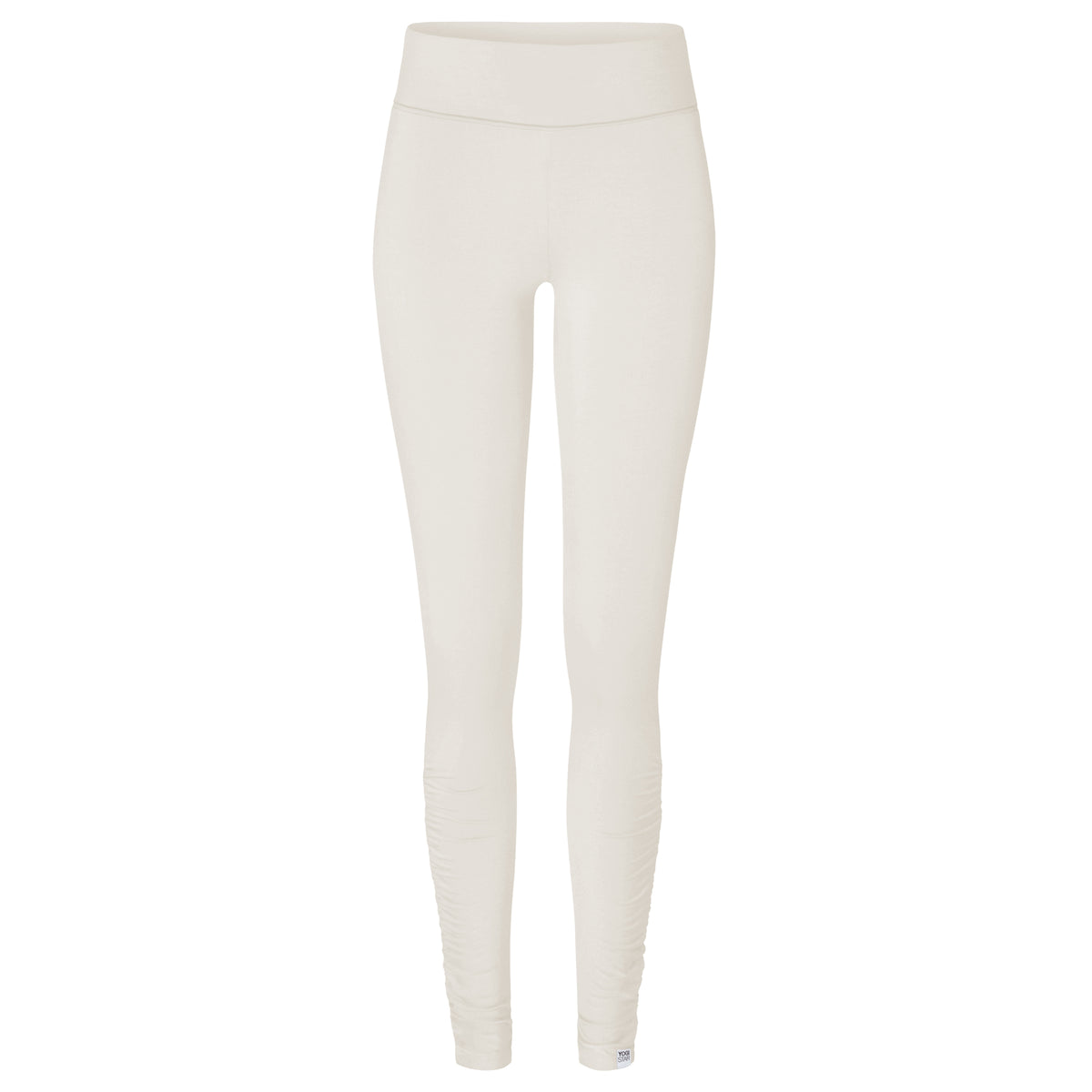 Yoga-Leggings rolldown "ala" - ivory