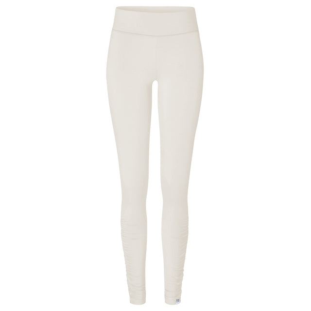 Yoga-Leggings rolldown "ala" - ivory
