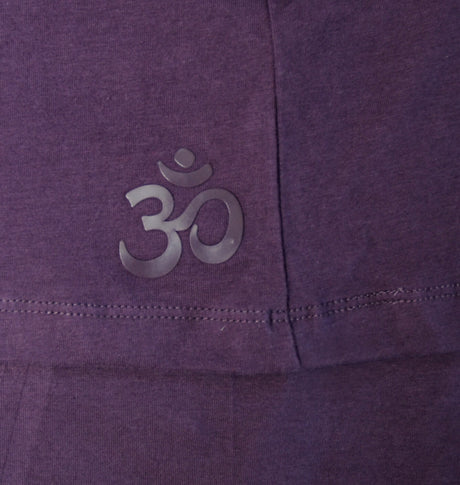 Yoga-Leggings with Skirt - elderberry