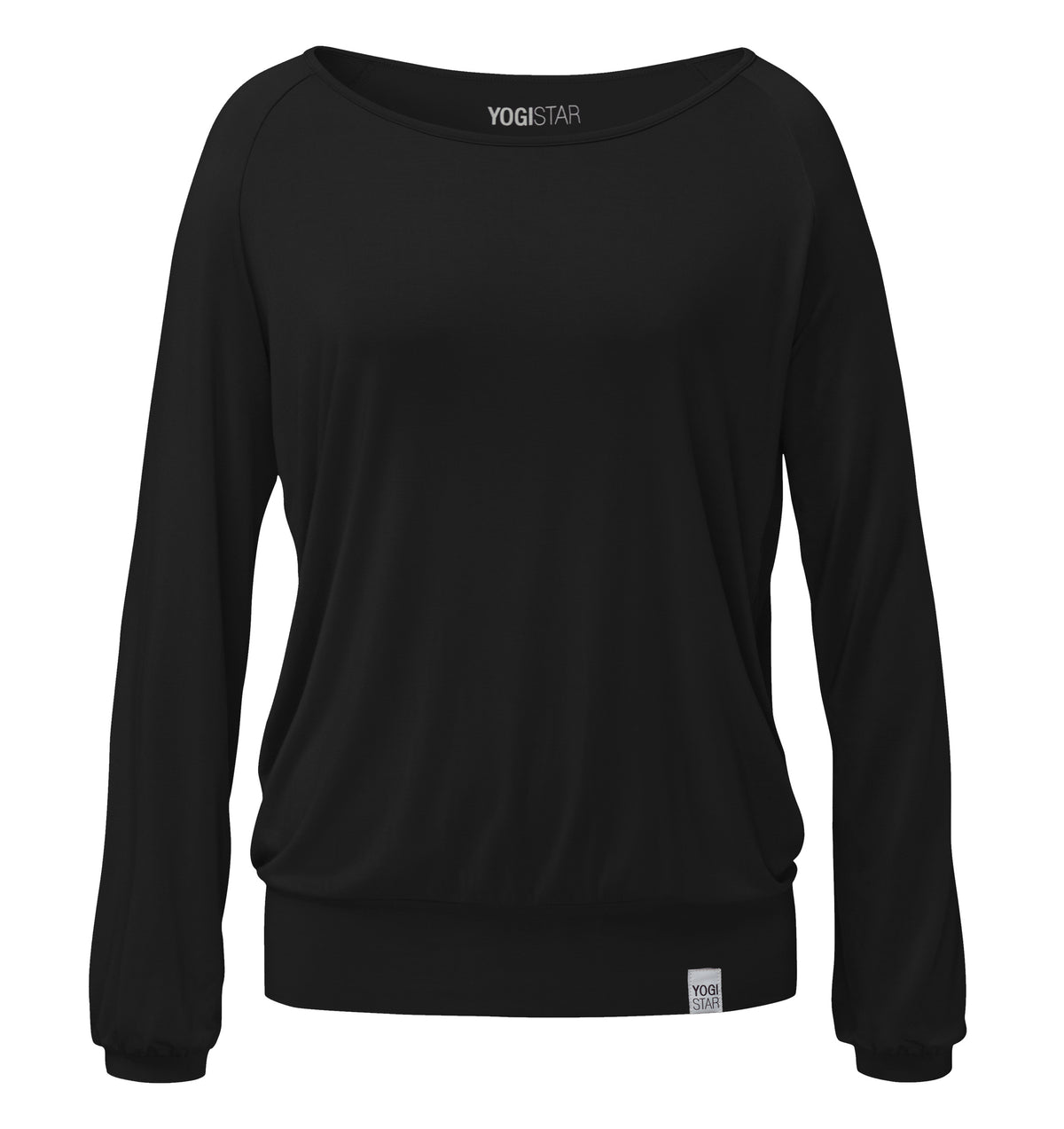Yoga-Longsleeve "ala" - black