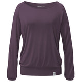 Yoga-Longsleeve "ala" - elderberry