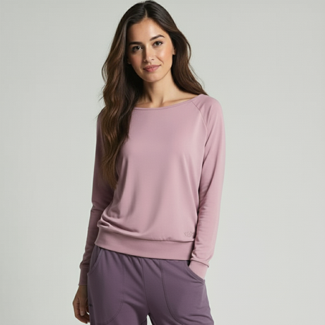Yoga-Longsleeve "ala" - rose