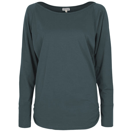 Yoga-Longsleeve "rheia" - pine green