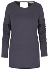 Yoga-Top "Open Back" - pebble
