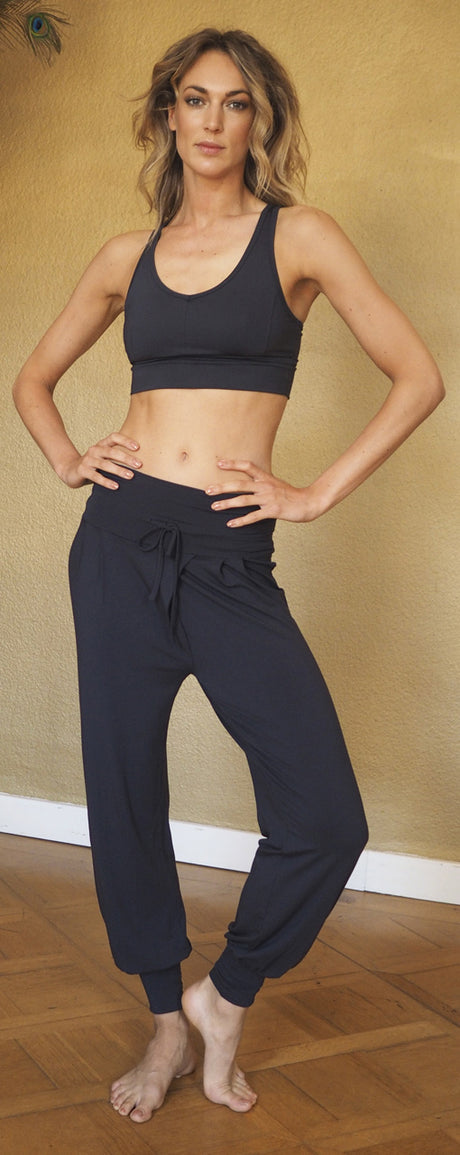 Yoga-Pant long "Padmini" - anthracite