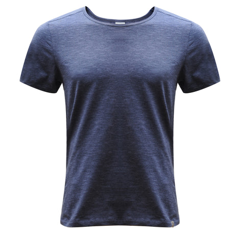 Yoga-T-Shirt "eli" - nightblue melange