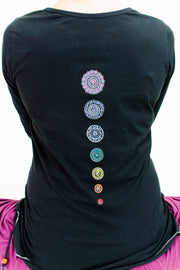 Yoga-Top "Chakra", black