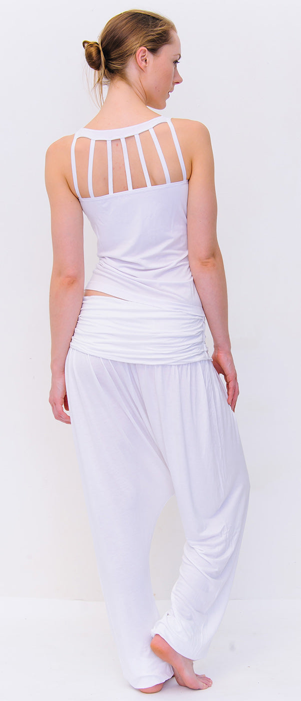 Yoga-Top "Chaturanga", white
