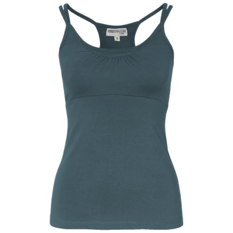 Yoga-Top "rheia" - pine green